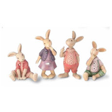 easter bunny statues