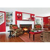 Living Room: A Warm, Traditional Makeover