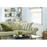 Living Room: A Tailored and Traditional Look