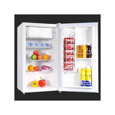 Avanti 3.1 Cu. Ft. Dorm Refrigerator in White