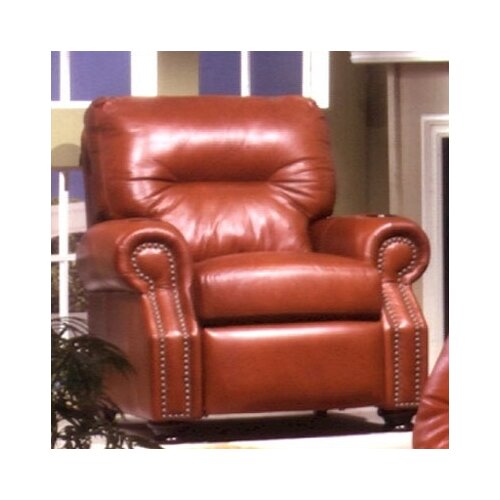 Omnia Furniture Impala Leather Club Recliner