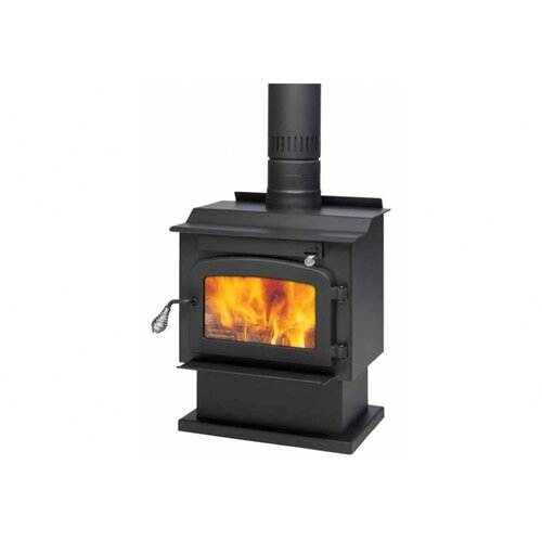 Drolet Pyropak Wood Stove on Pedestal