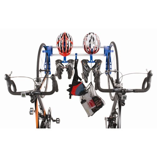 evertidy bike rail bike rack for 2 bikes