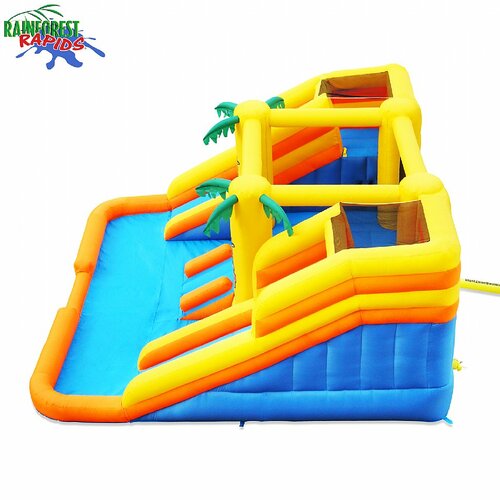 Blast Zone Rainforest Rapids Water Bounce House