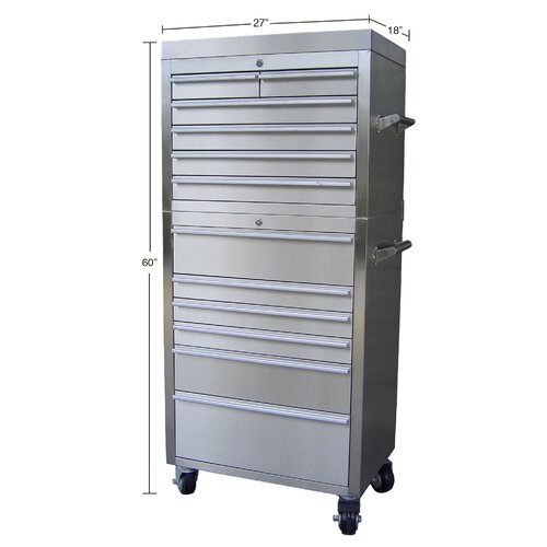 Trinity 27 Stainless Steel Tool Chest