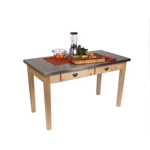 john boos cucina americana milano prep table with