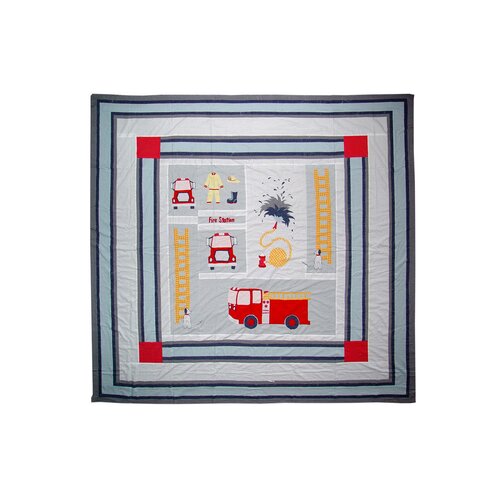 Patch Magic Fire Truck Quilt