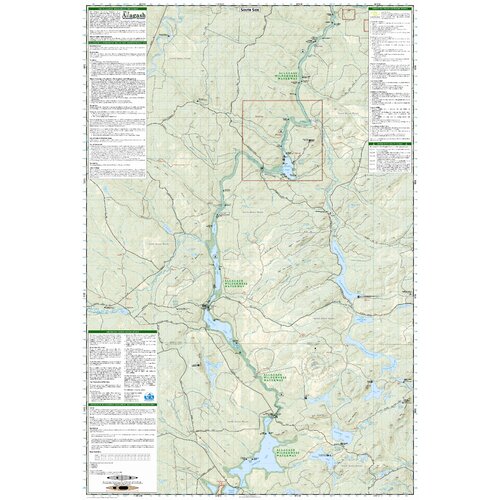 National Geographic Maps Trails Illustrated Map Allagash Wilderness