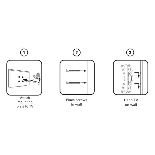 Series Tilting Wall Mount for 13   26 Flat Panel TVs   MST15 B1