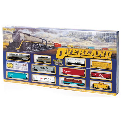 Bachmann Trains HO Scale Overland Limited Train Set