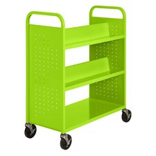 Combination Shelf Mobile Booktruck