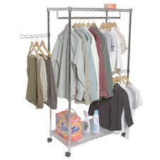 Shelf Mobile Garment And Laundry Center