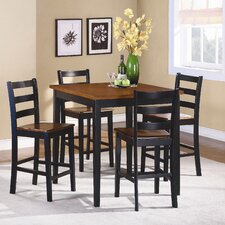 Milan 6 Piece Counter Height Dining Set